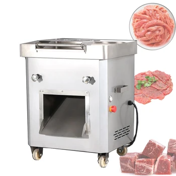 מסחרי 600kg/h חשמלי בשר טרי מכונת חיתוך החותך בשר מבצעה בשר טרי לגרוס מכונת חיתוך