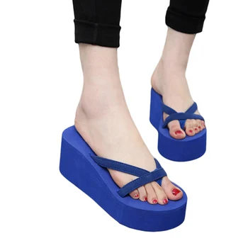 קיץ סנדלי טריזים נשים להחליק כפכפים חוף סנדלי נעליים אופנתי מזדמן סנדלים נקבה נעלי נשים